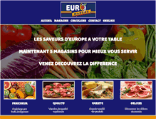 Tablet Screenshot of euromarche.ca